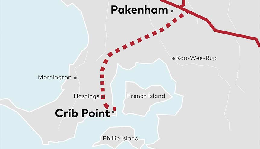 Crib Point Pakenham Pipeline